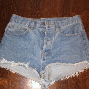 Purchased from Brandy Melville— jean shorts